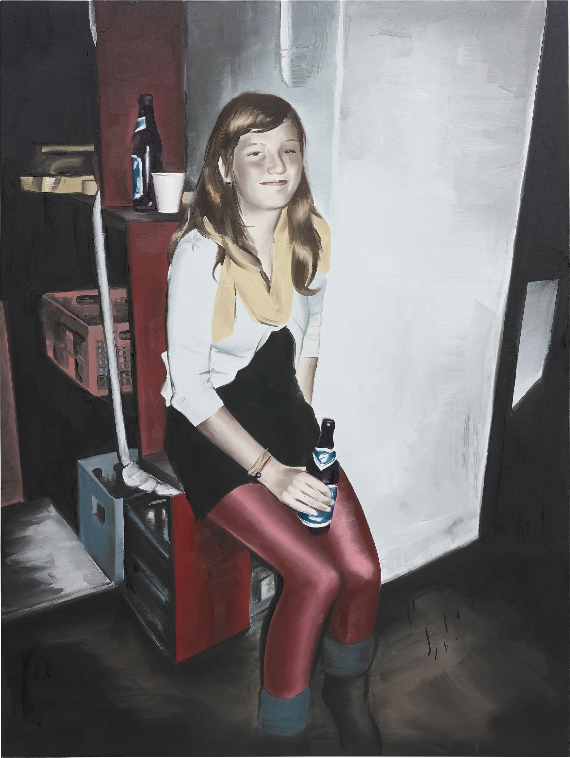 Pijaco Piwo (Girl Drinking Beer)