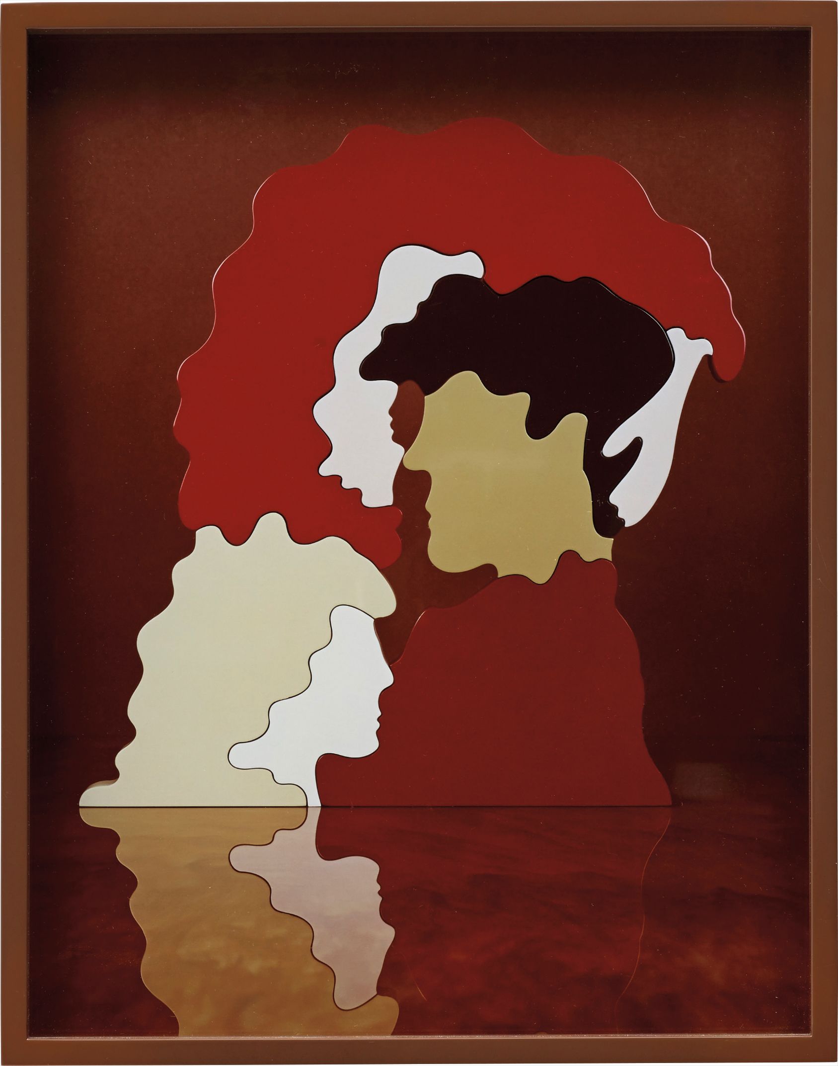 Elad Lassry — Man, Two Woman (Puzzle)