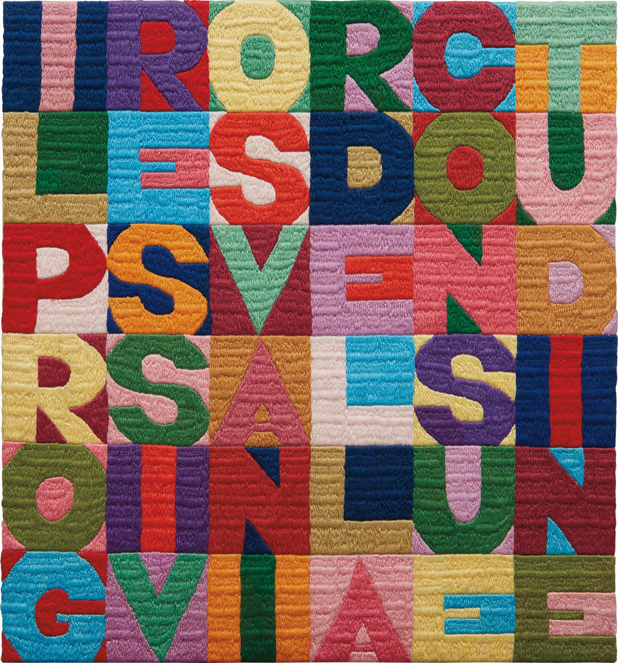 Alighiero Boetti — ll progressivo svanire della consuetudine