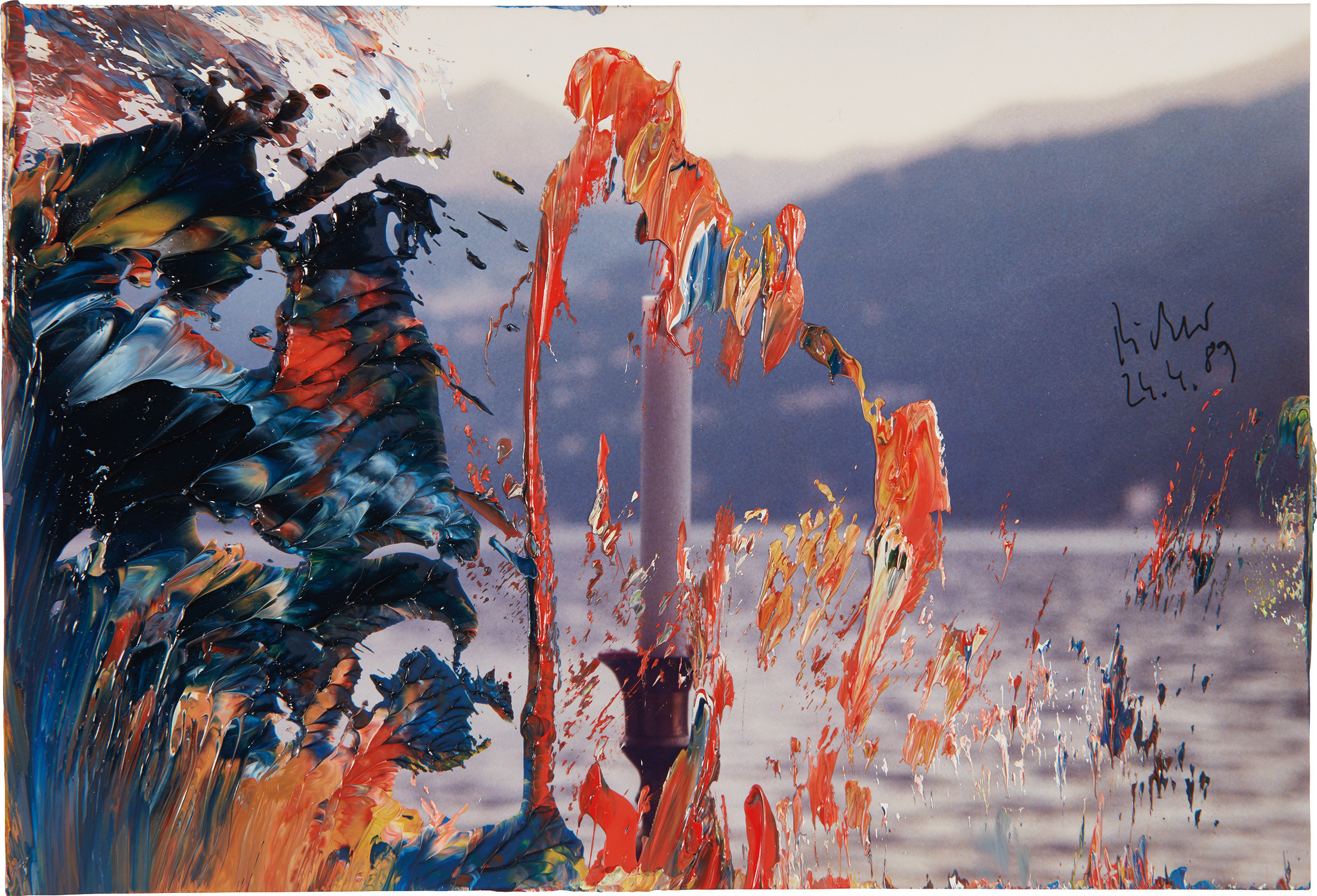 Gerhard Richter — Ohne Titel (24.4.89)
