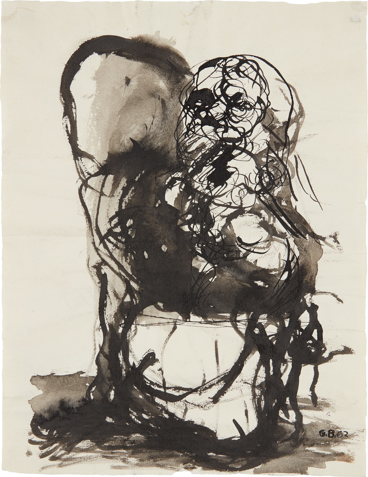 Georg Baselitz — Morgenstunde (Morning Hour)