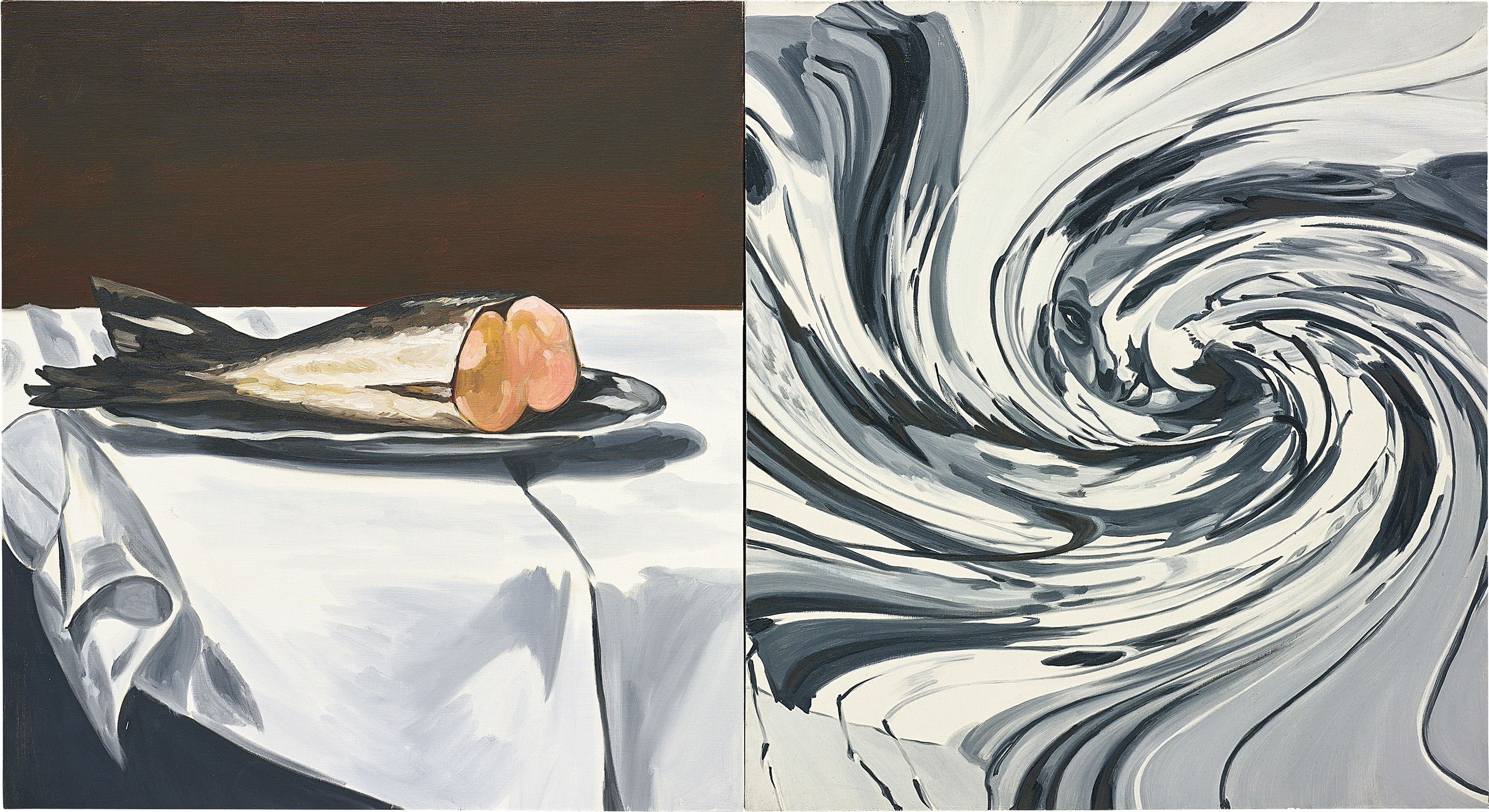 David Salle — Still Life with Vortex