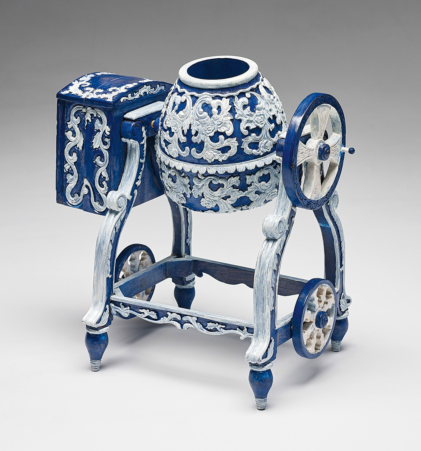 Wim Delvoye — Concretemixer scale model # 1