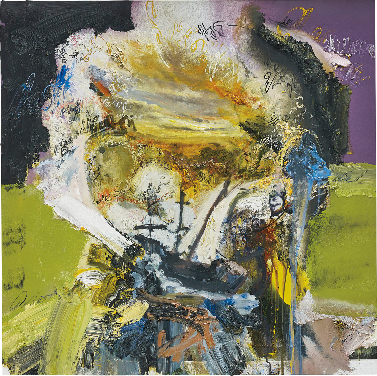 Deluge of emotions as twisting Christs compromise for our carnivorous existence in a cinema of onlookers