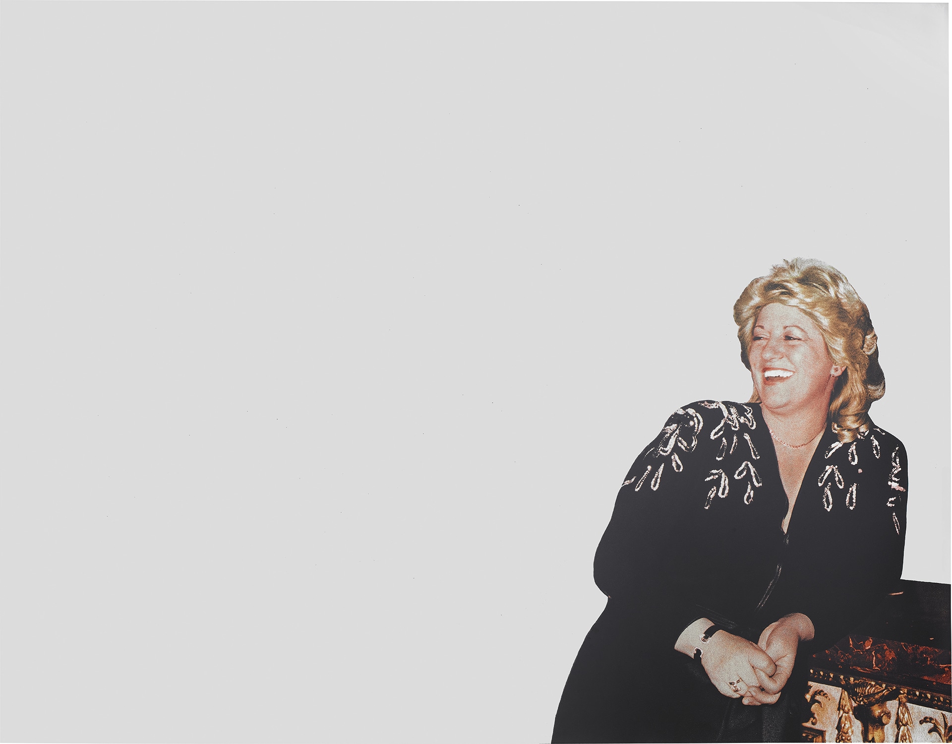 Michelangelo Pistoletto — Ritratto di Marisa Palazzolo