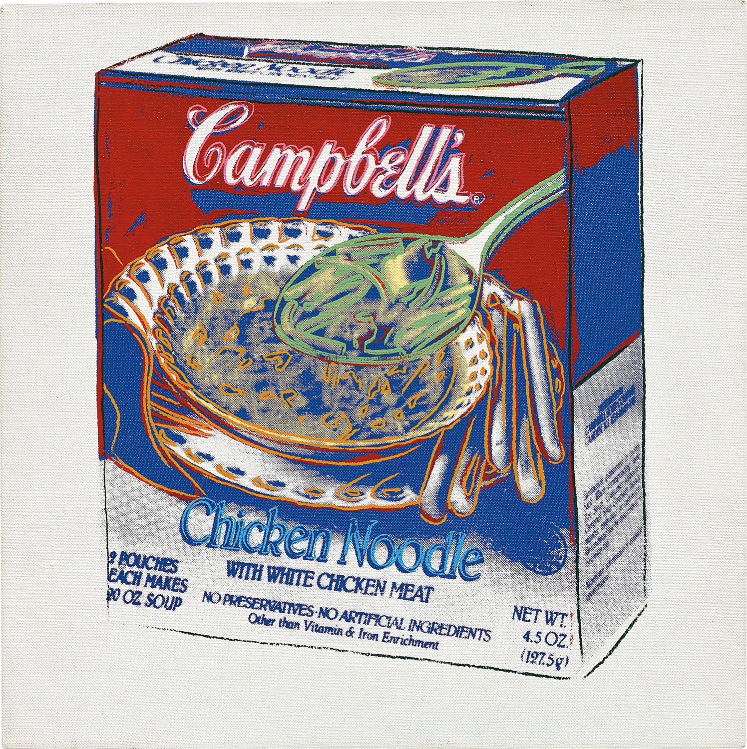 Andy Warhol — Campbell’s Chicken Noodle Soup Box