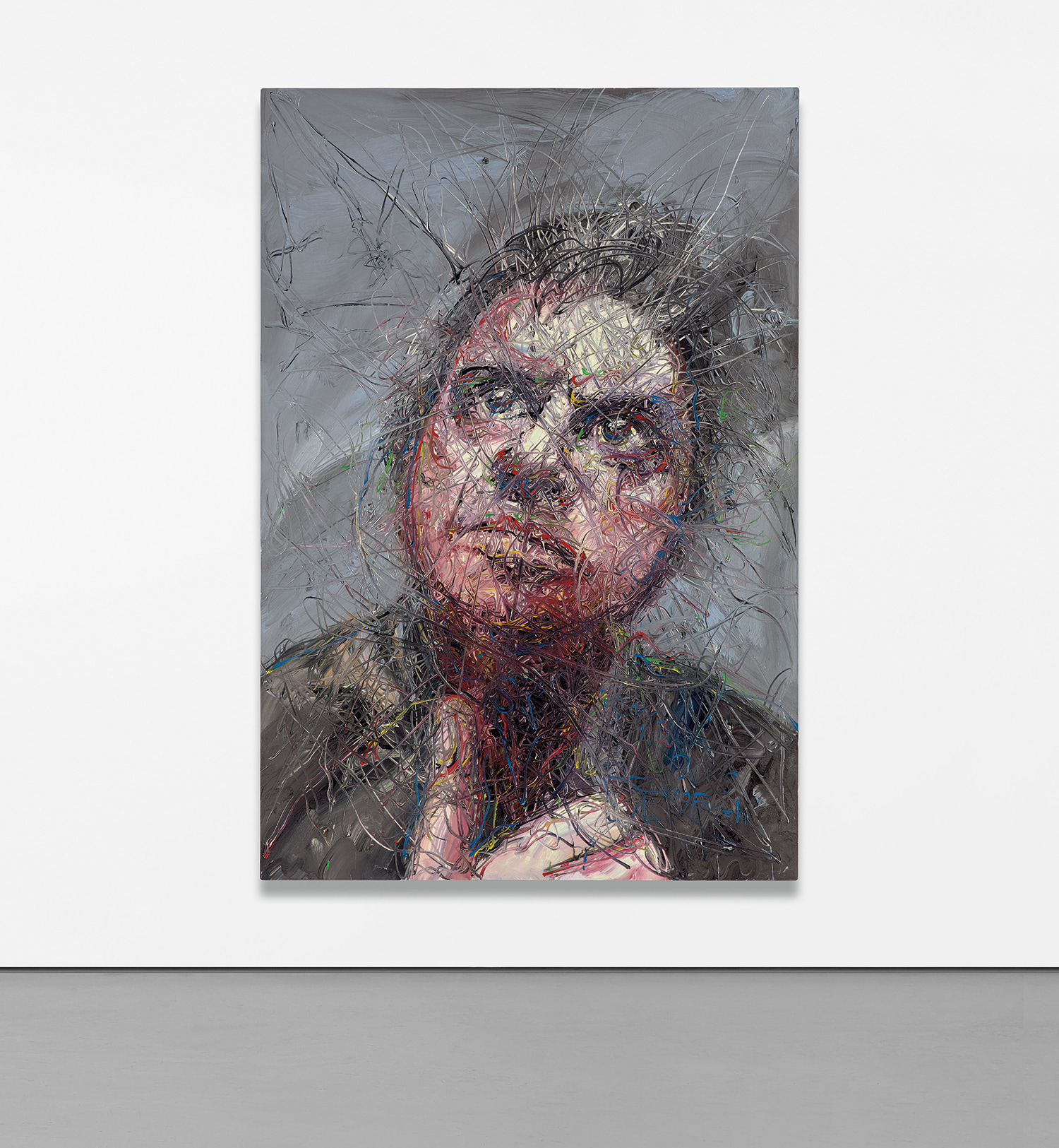 Zeng Fanzhi — 'Zeng’s secret of striking an emotional cord with viewers lies in his ability to liberate us from the rigid framework of culture-specific iconography. An icon, whether religious or secular, typically achieves its distinctive status by imbuing the content of the image with preconceived meaning of great cultural significance. For Zeng, however, there is no cultural boundary to his brilliant rework of many iconographies.' (Chiu-Ti Jansen, 'Unmasking Icons: Zeng Fanzhi’s Retrospective in Paris',