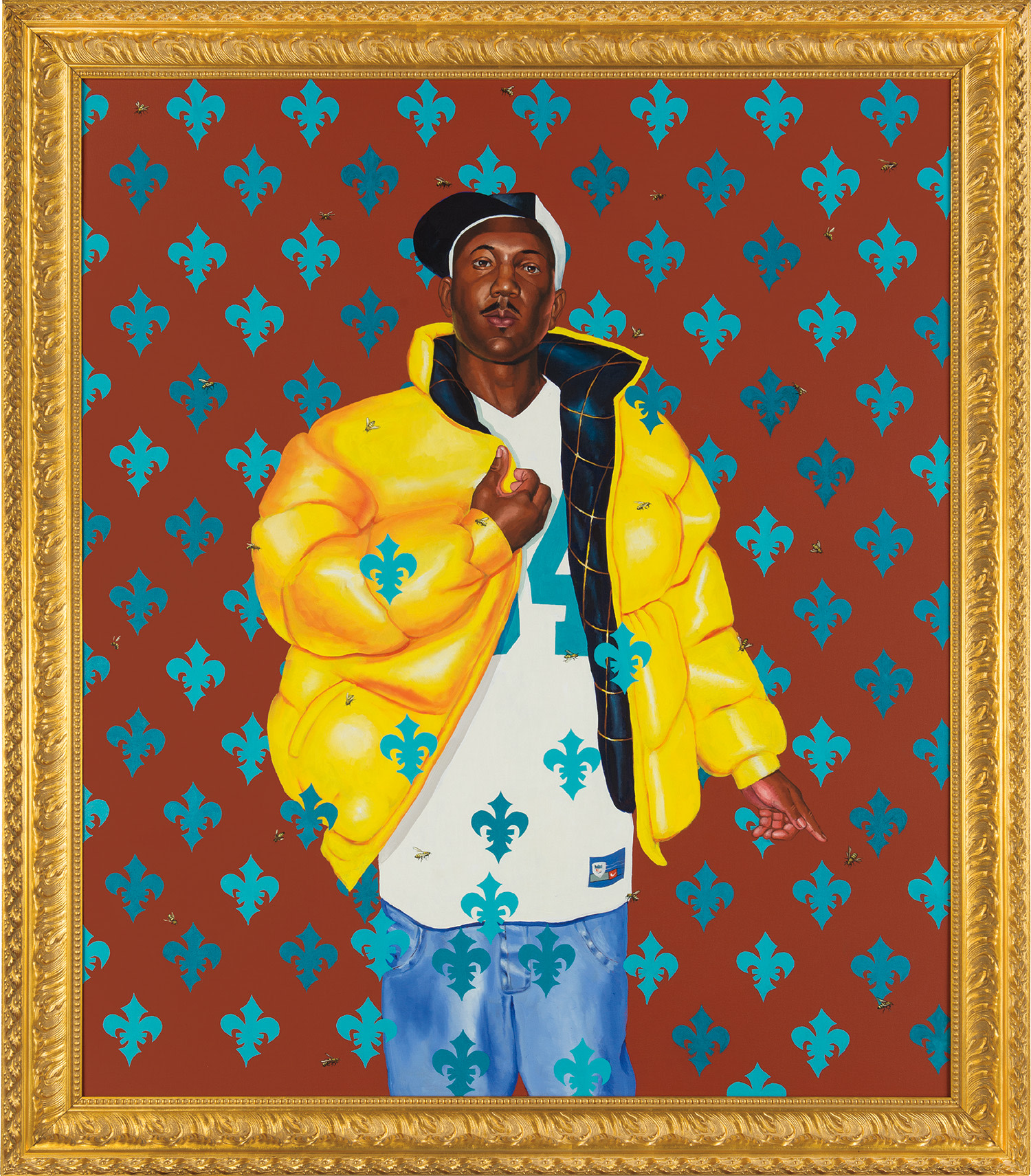 Kehinde Wiley — Passing/ Posing (Female Prophet Anne, Samuel's Mother) No. 2