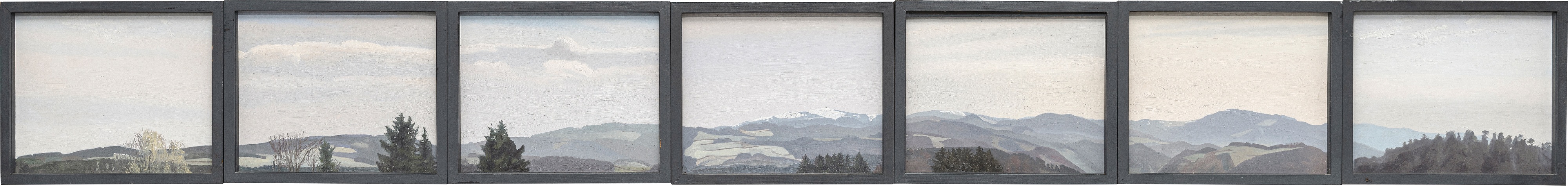Peter Dreher — Schwarzwald Panorama Doppelt