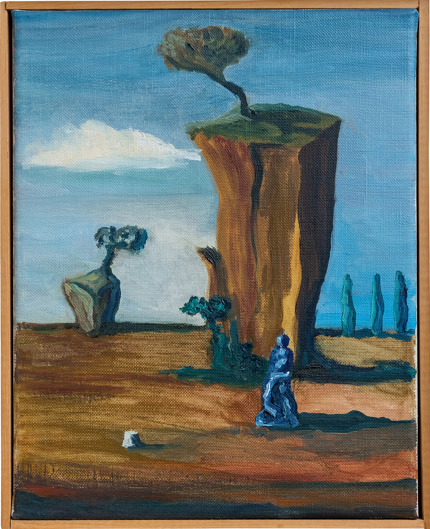 George Condo — Statue