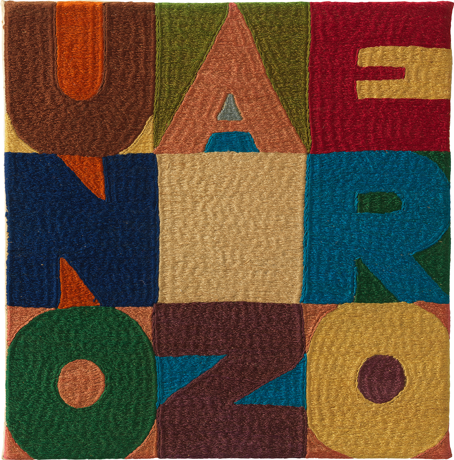 Alighiero Boetti — Uno a Zero