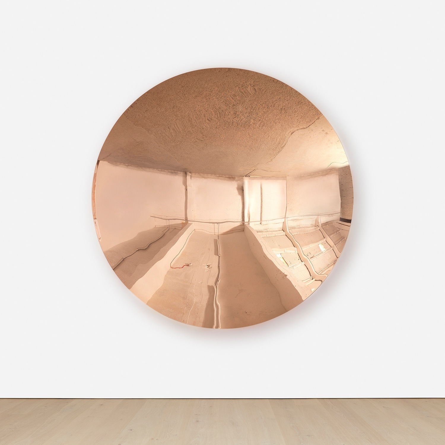 Anish Kapoor — copper alloy and lacquer