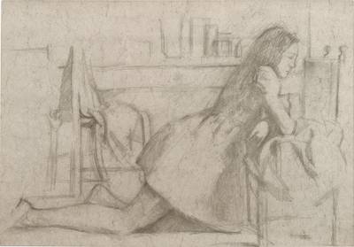 Étude pour ‘Le Peintre et son modèle’