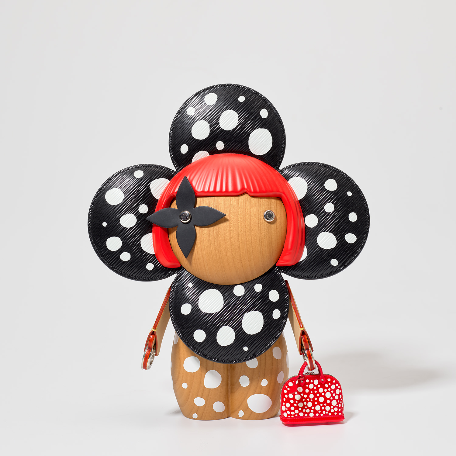 Louis Vuitton — incised with the artist's signature and date 'LOUIS VUITTON x Yayoi Kusama 2023' on the underside