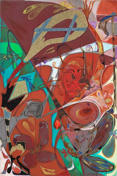 Within Reach -- with this next step I grow closer to you (Woman in Sync with Scrotum Flowers)