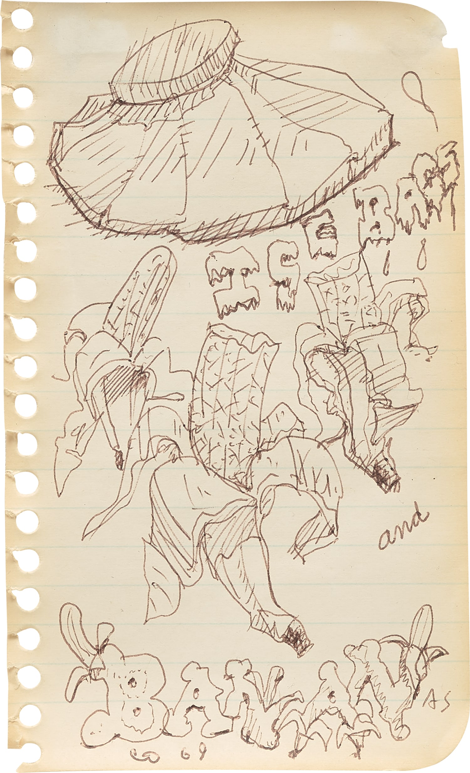 Claes Oldenburg — Ice Bags and Bananas