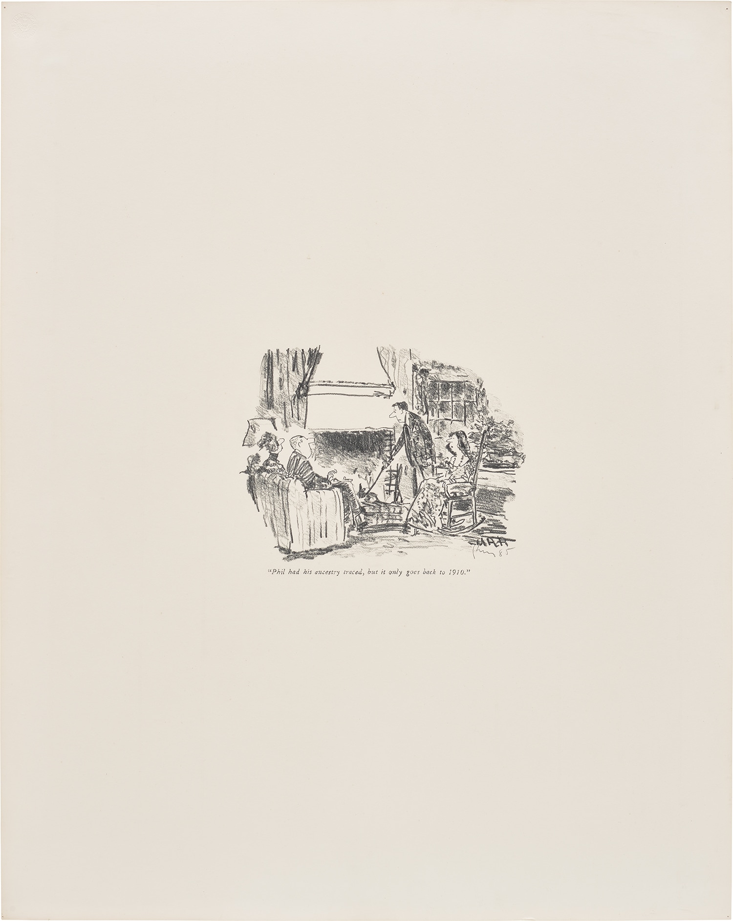 Richard Prince — graphite on paper