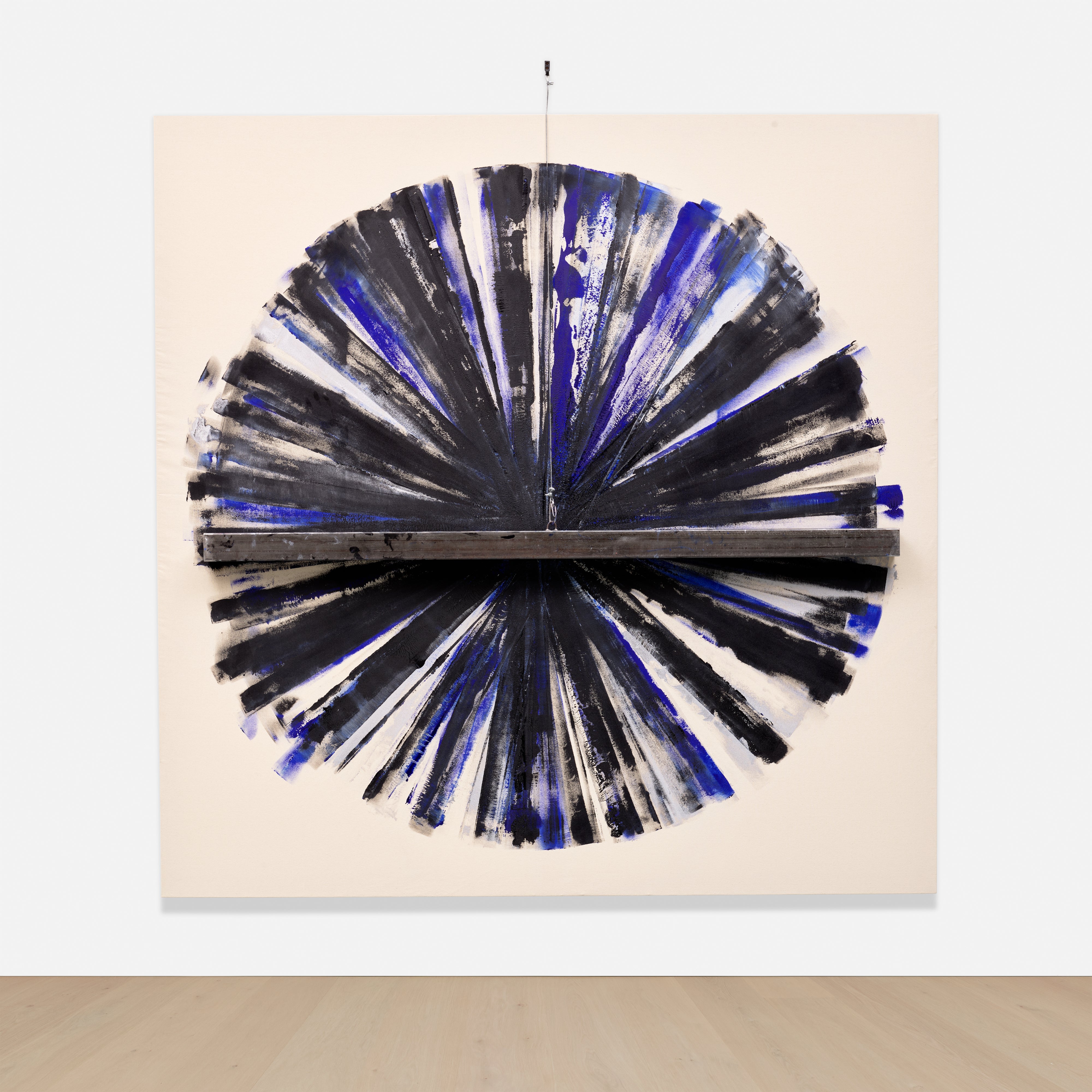 Bernar Venet — The Steel Bar and the Pictorial Memory of the Gesture