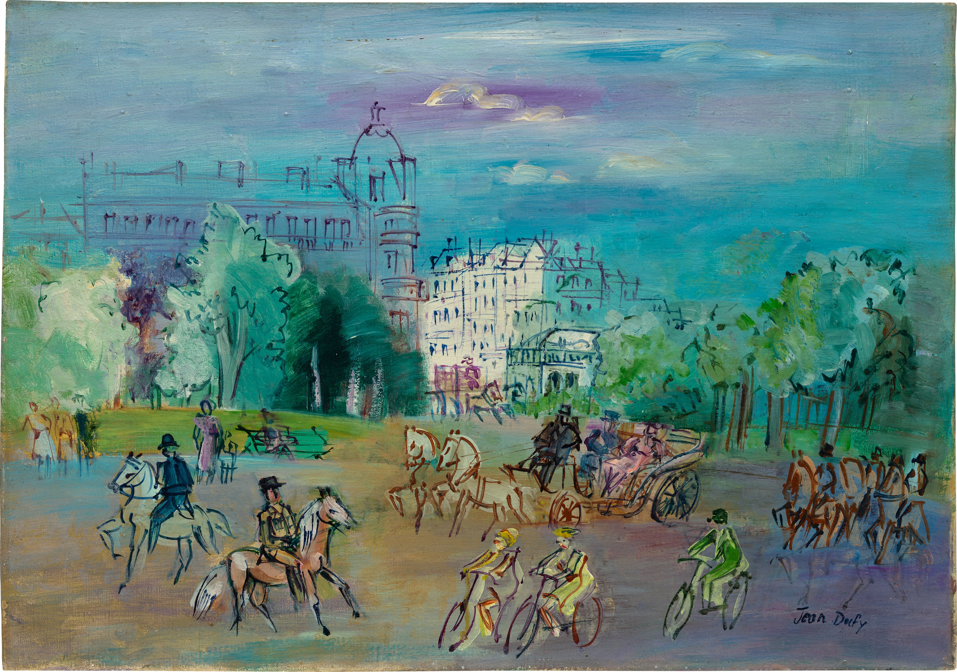 Paris, Avenue du bois