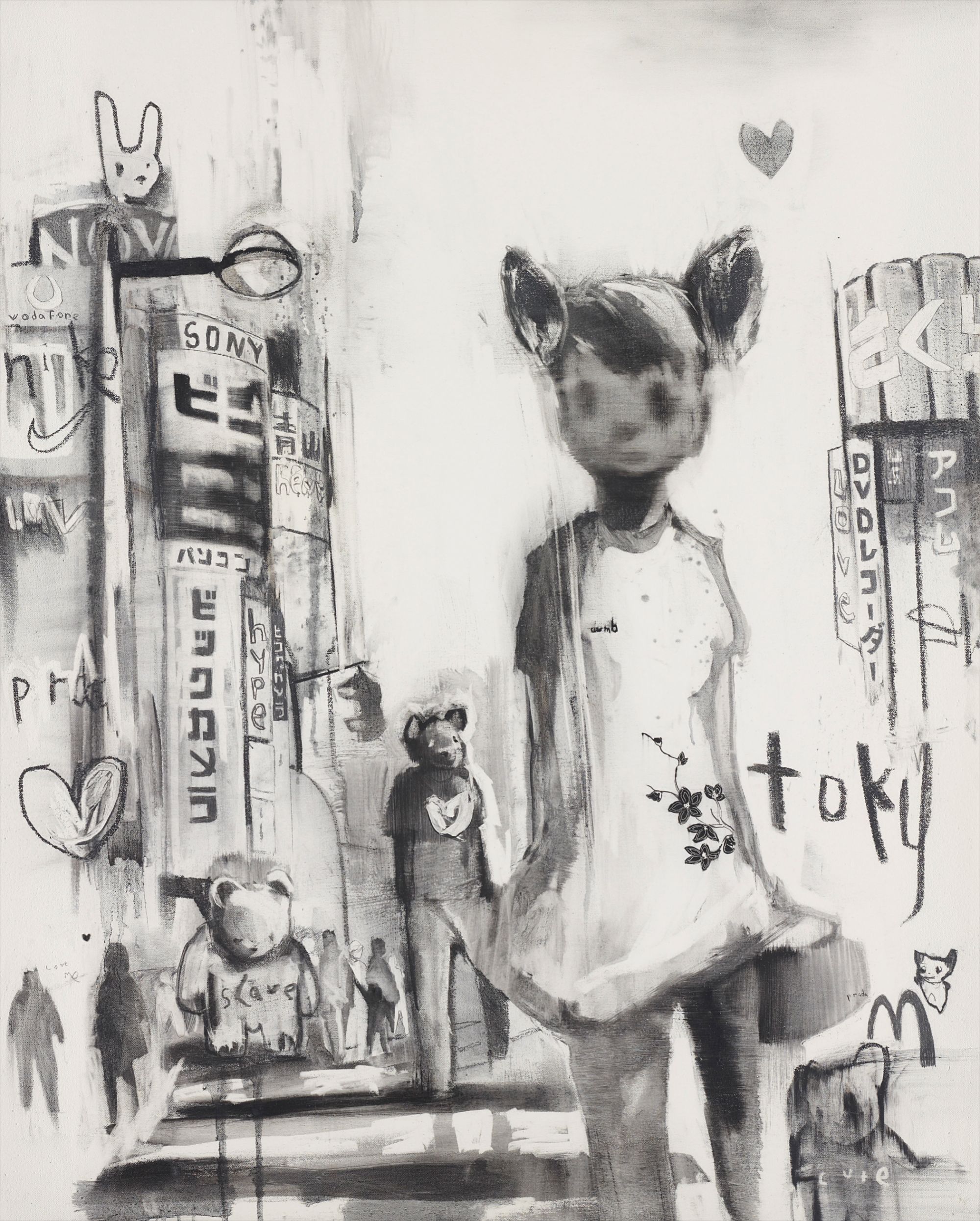 Antony Micallef — Girl in Shibuya