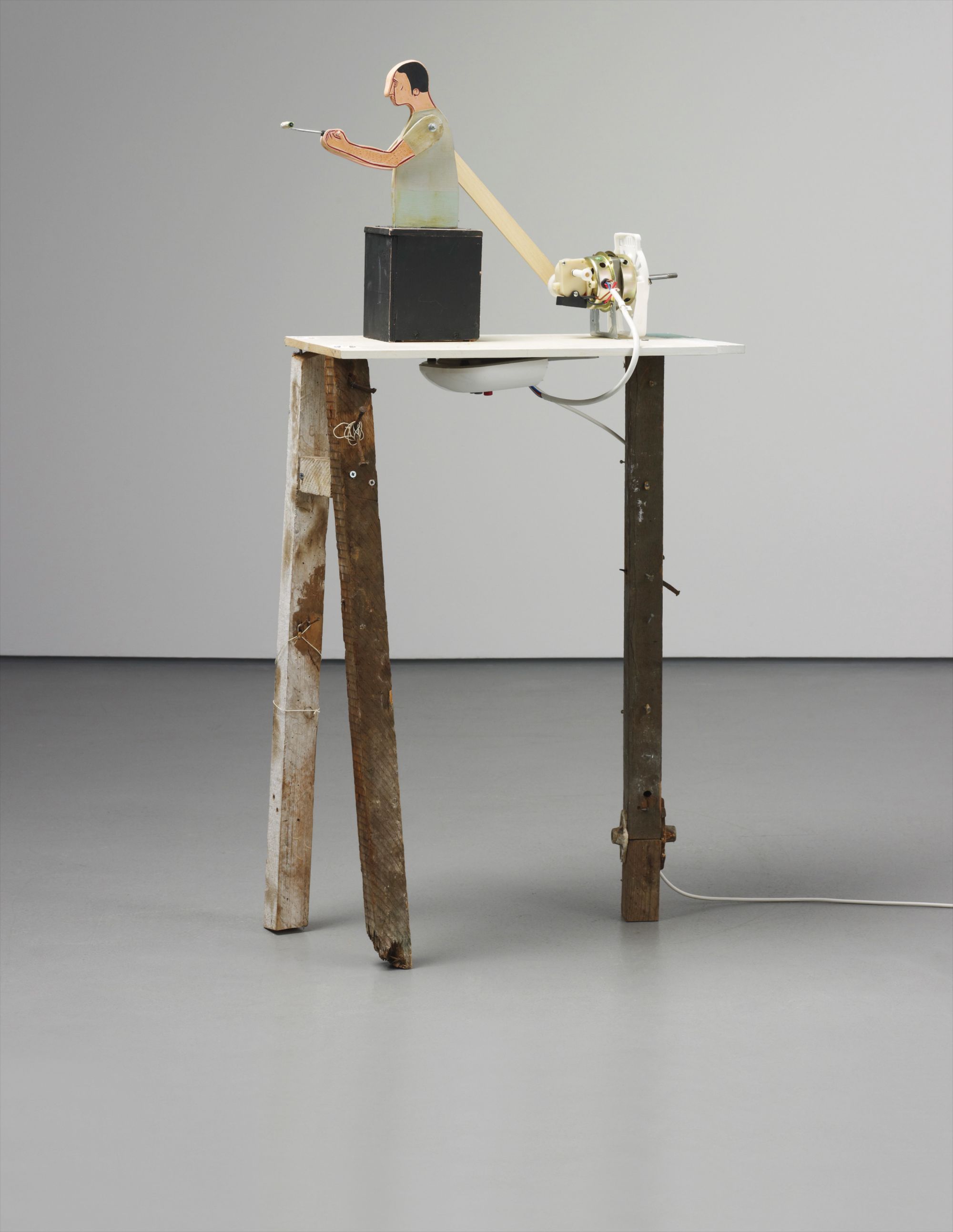 Barry McGee — Moving sculpture from the Smash the State installation