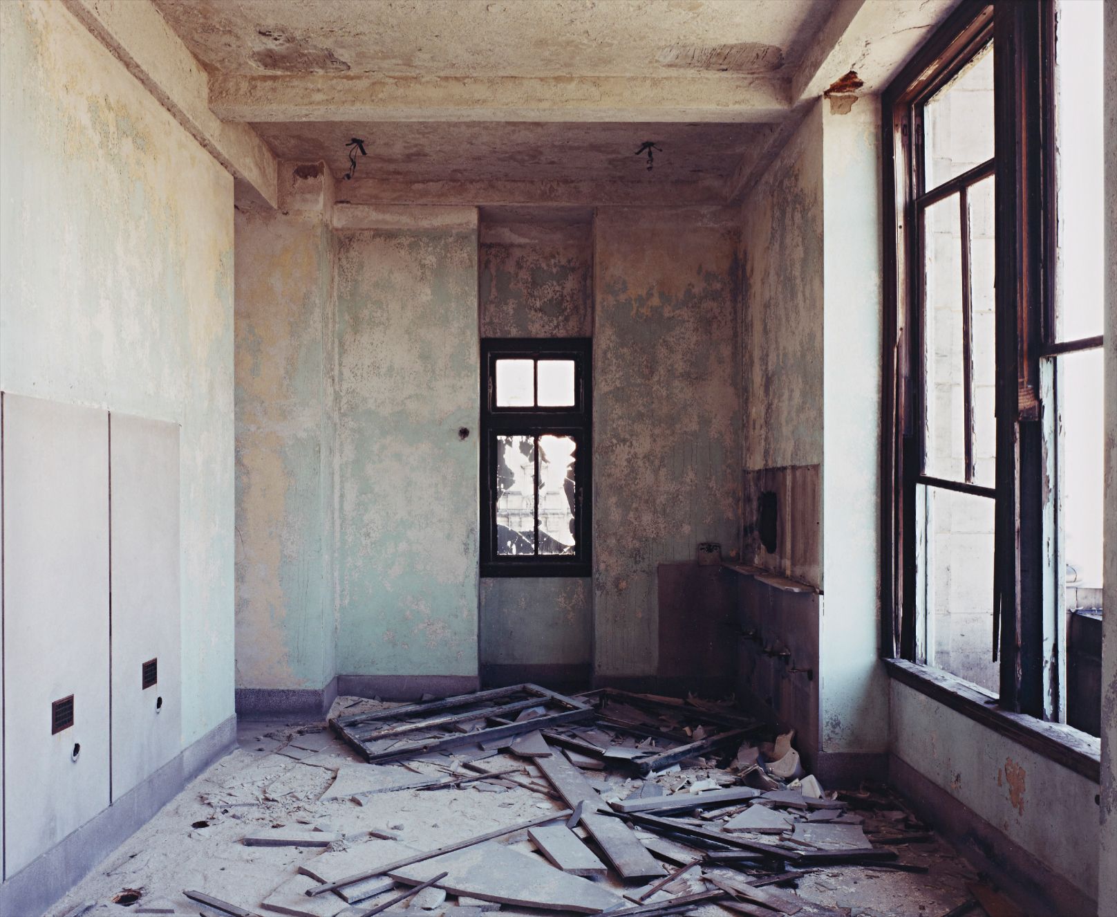 14th floor of the Michigan Central Station