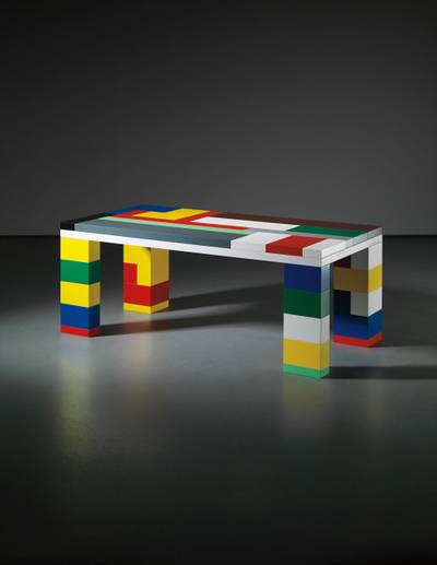 Lego Memphis table