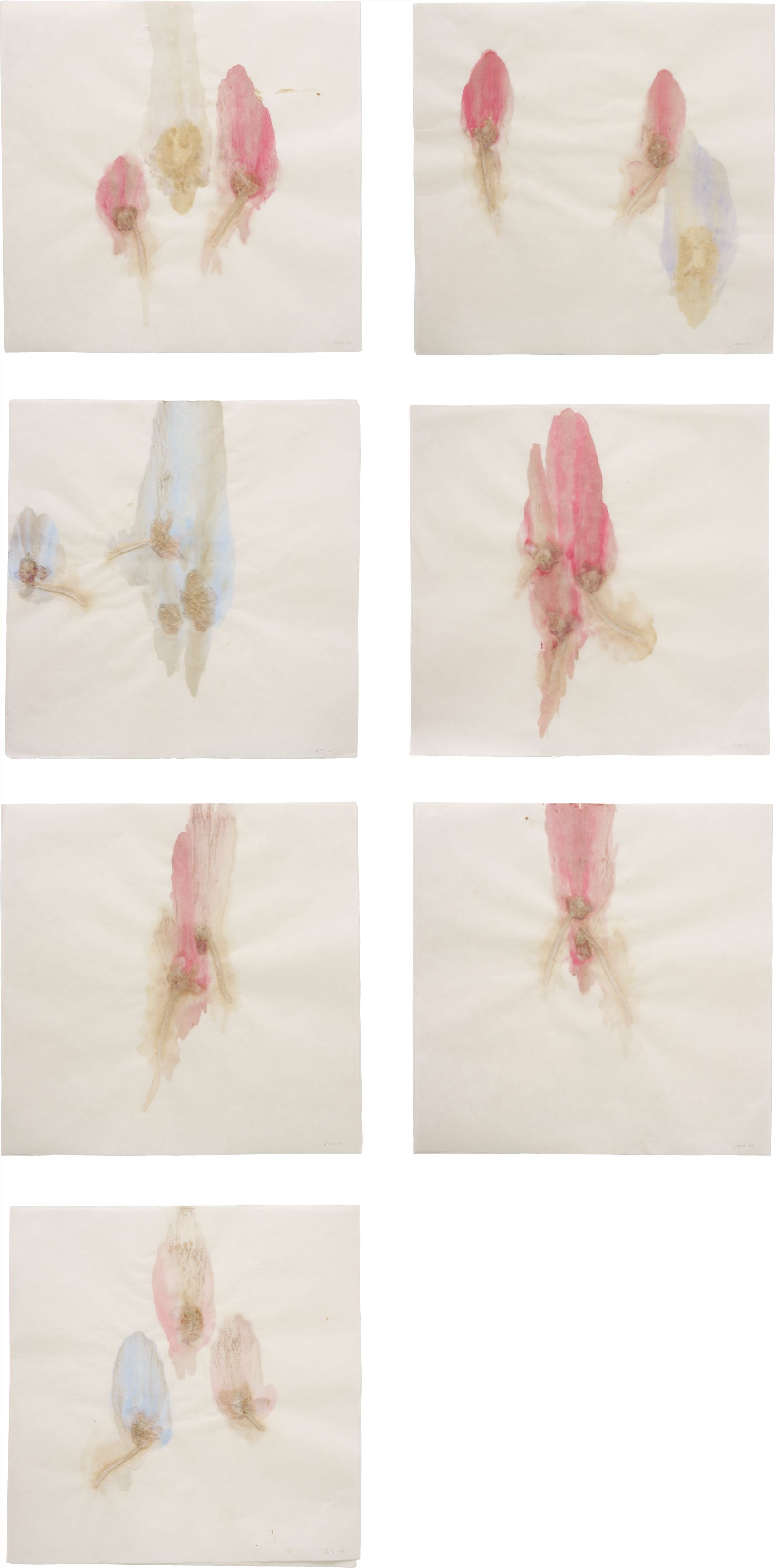 Initialled and dated ‘JMS 01’ on the reverse.