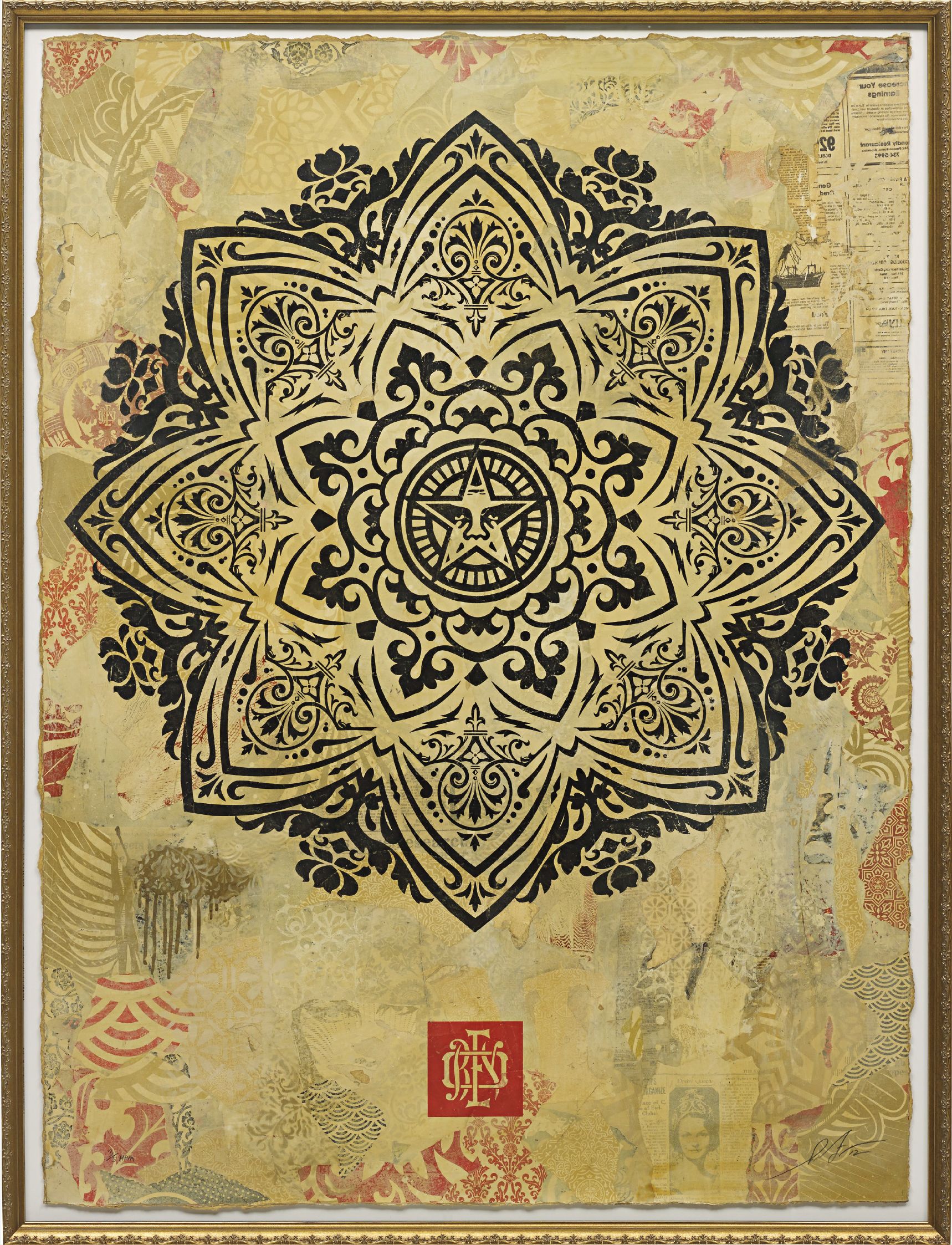 Shepard Fairey — Mandala Ornament 02