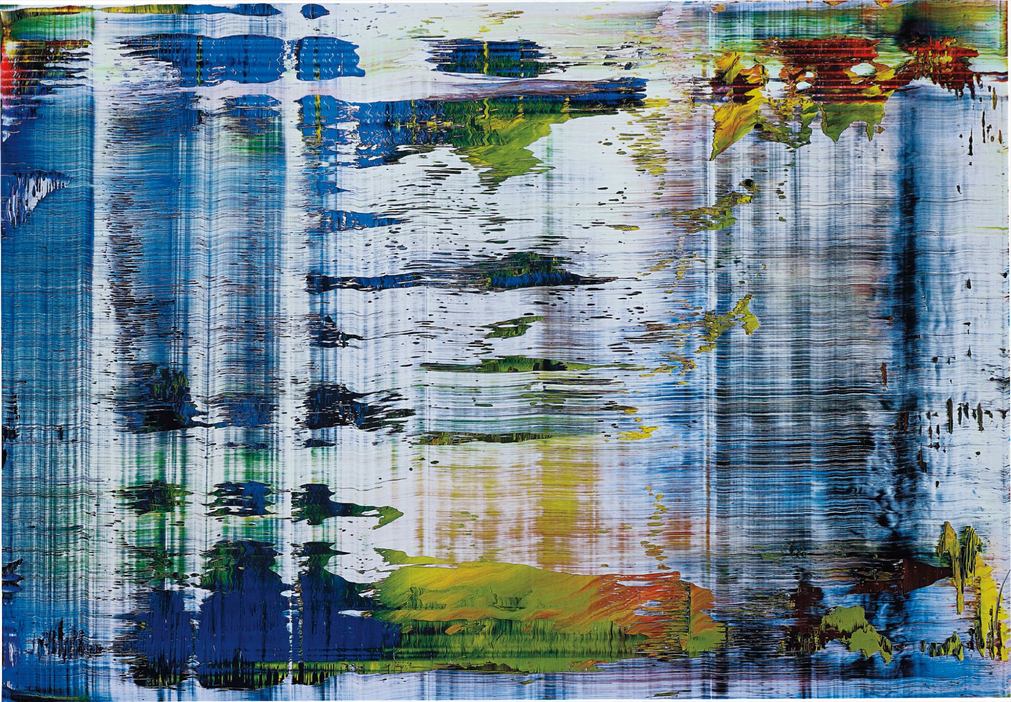 Gerhard Richter — colour print on Dibond