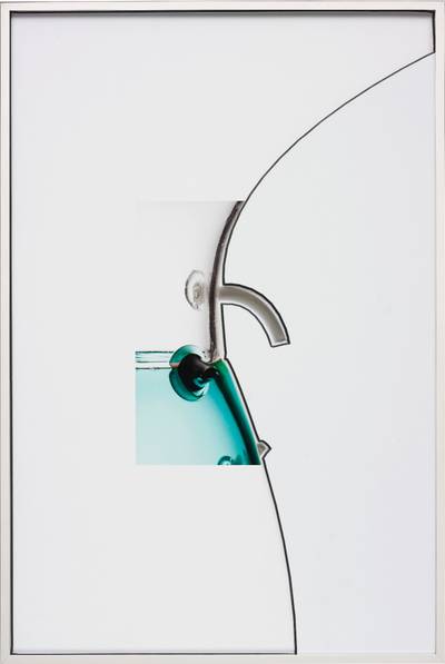 Epson ultrachrome print, watercut on dibond in artist's frame