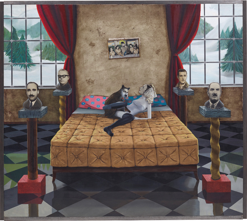 Gino Rubert — Action on Golden Bed