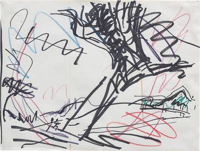 Study for Tree in Primrose Hill