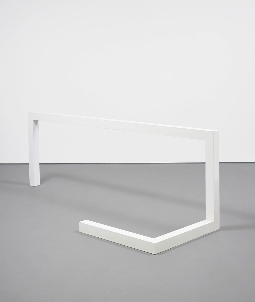 Jonathan Monk — Altered to Suit (Sol LeWitt Incomplete Open Cube 5/9, 1974)