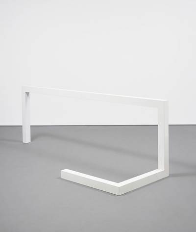 Altered to Suit (Sol LeWitt Incomplete Open Cube 5/9, 1974)