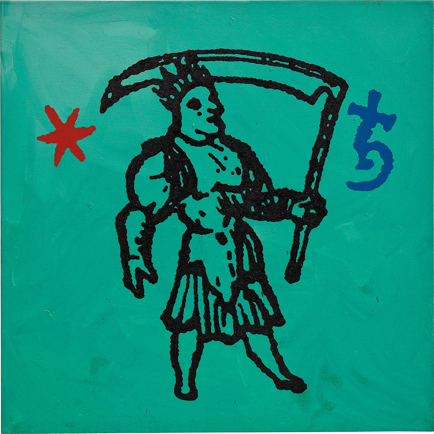 Walter Dahn — Der Sensemann