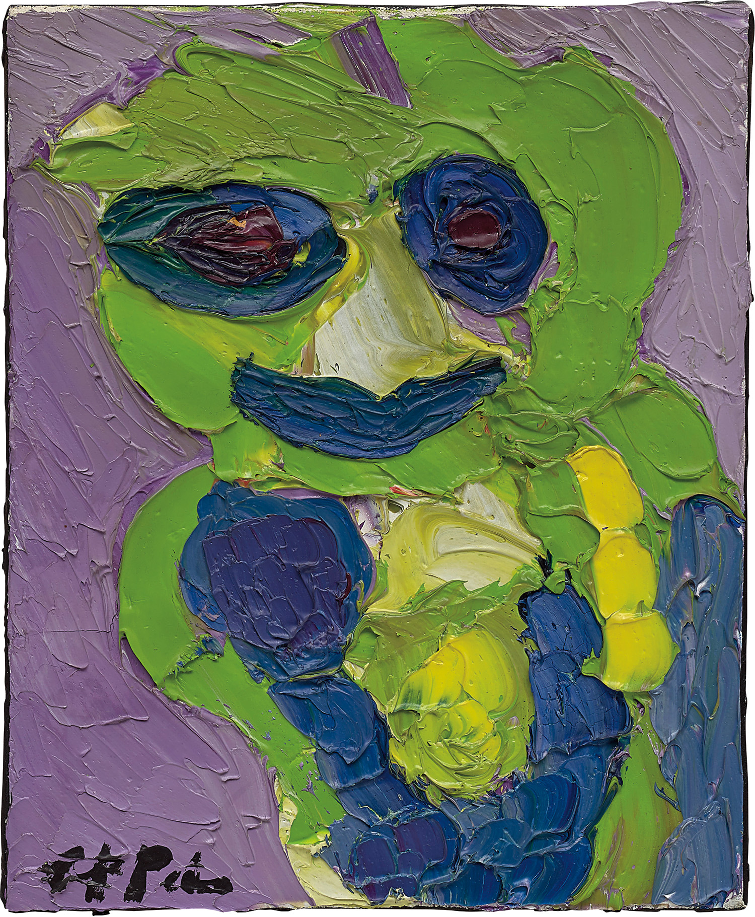 Karel Appel — Juffertje in het groen