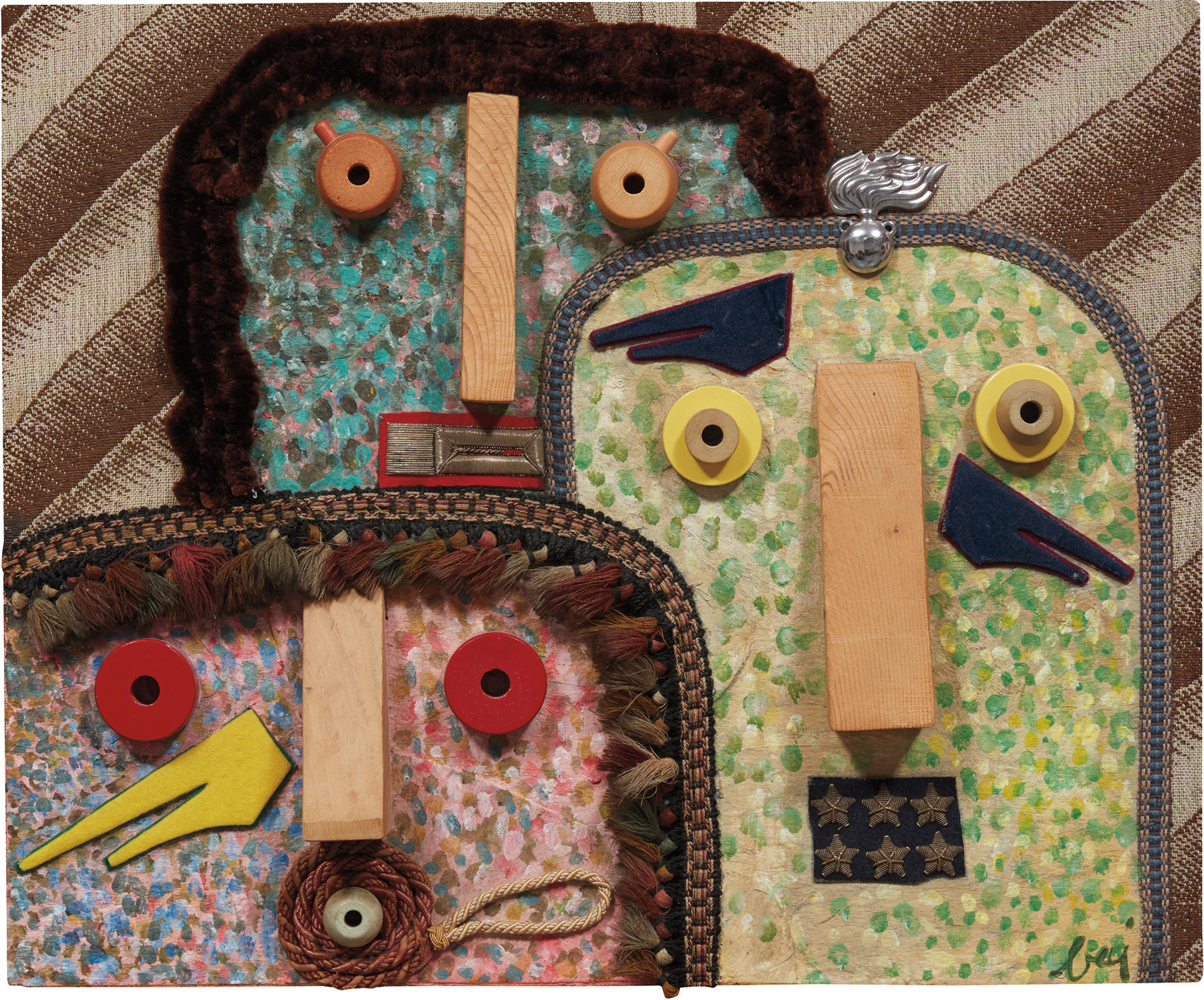 Enrico Baj — The Nose Trio