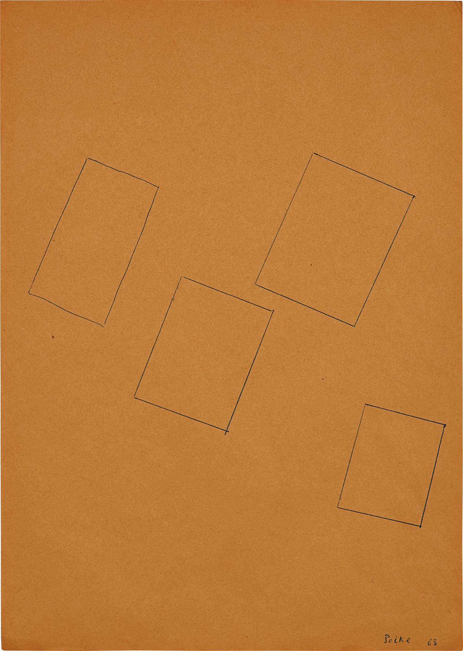 Sigmar Polke — Ohne Titel (Rechteck)