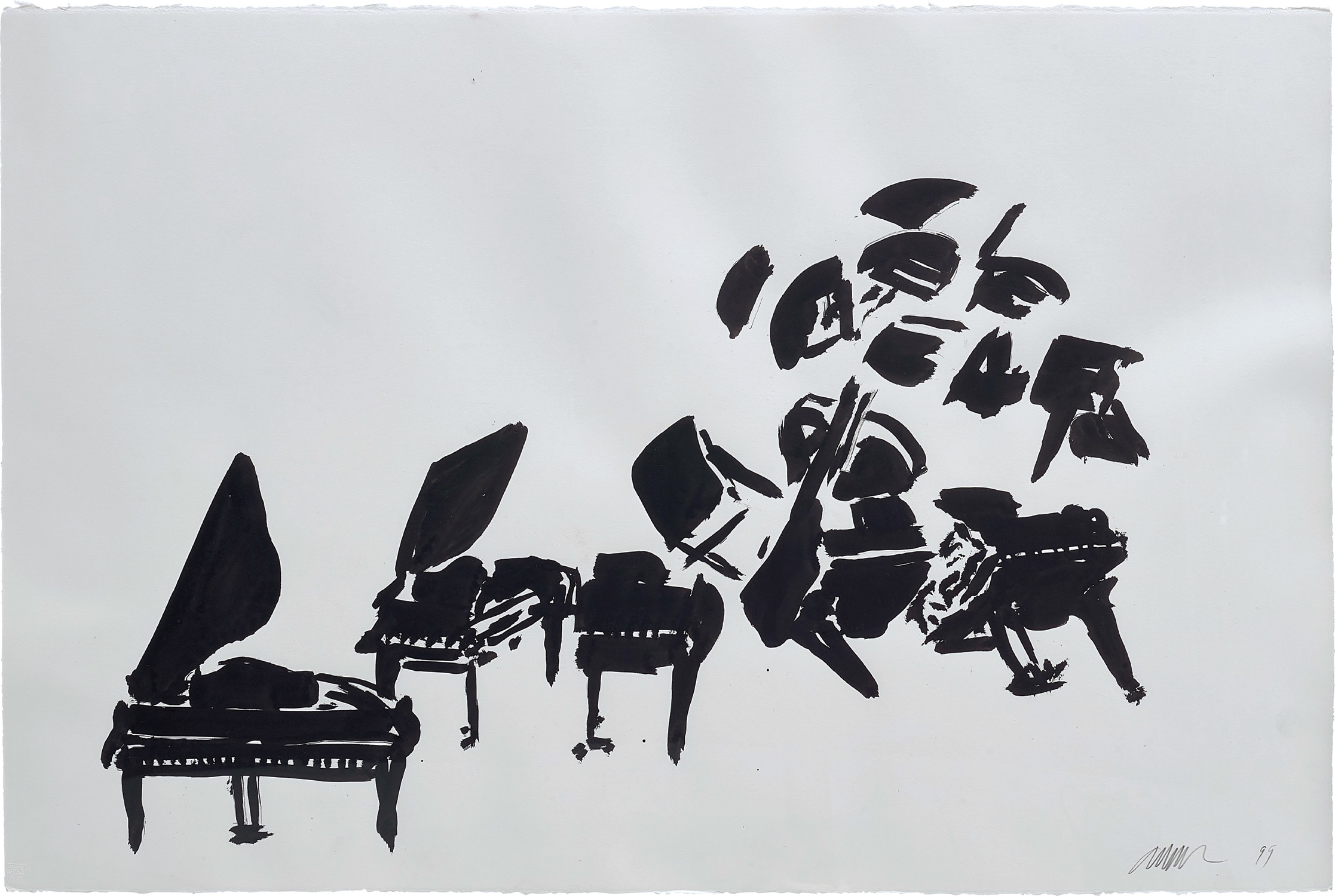 Arman — Fragmentation: Concerto for 4 Pianos