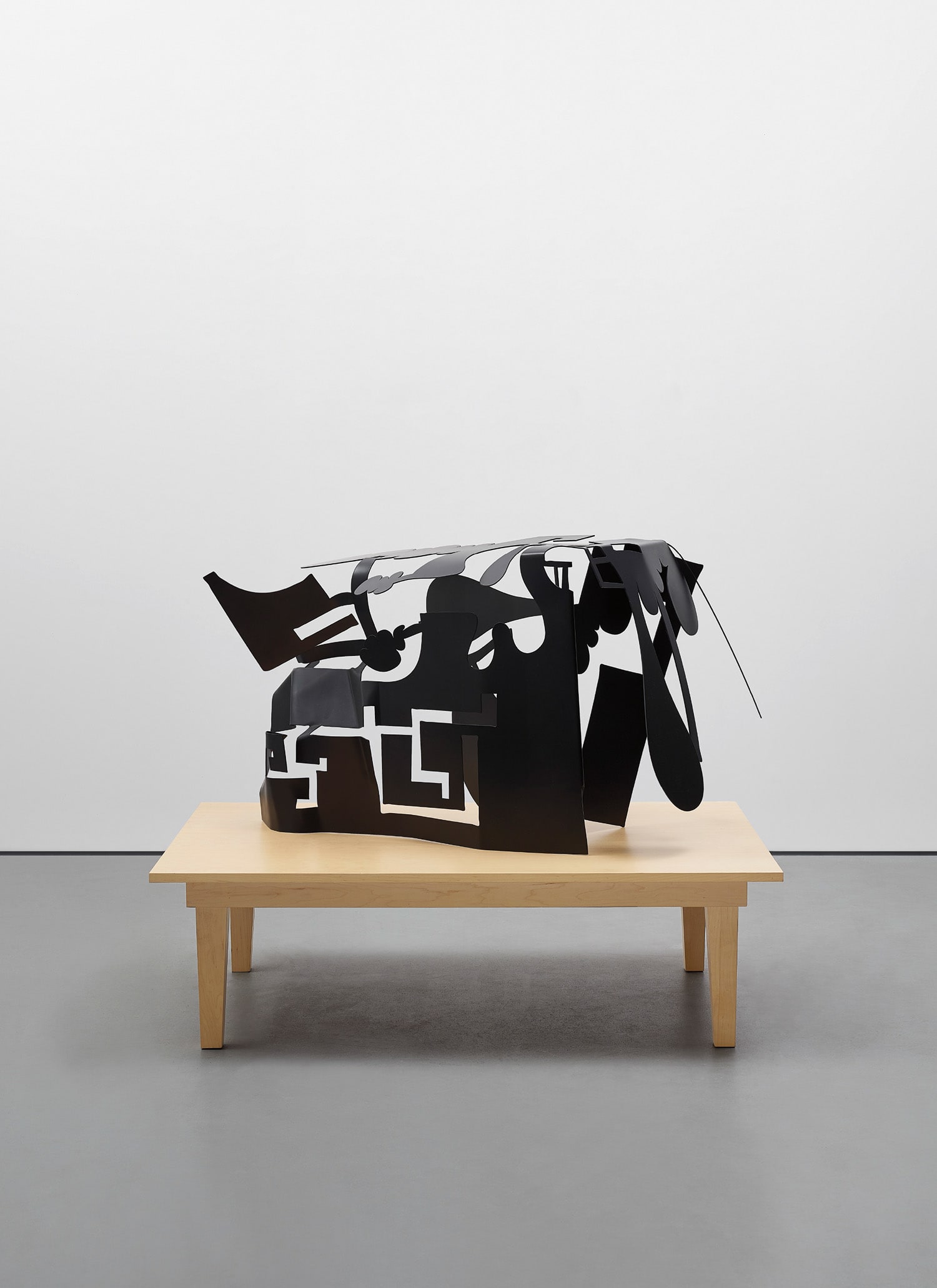 Carroll Dunham — Captured shadows: 4-A