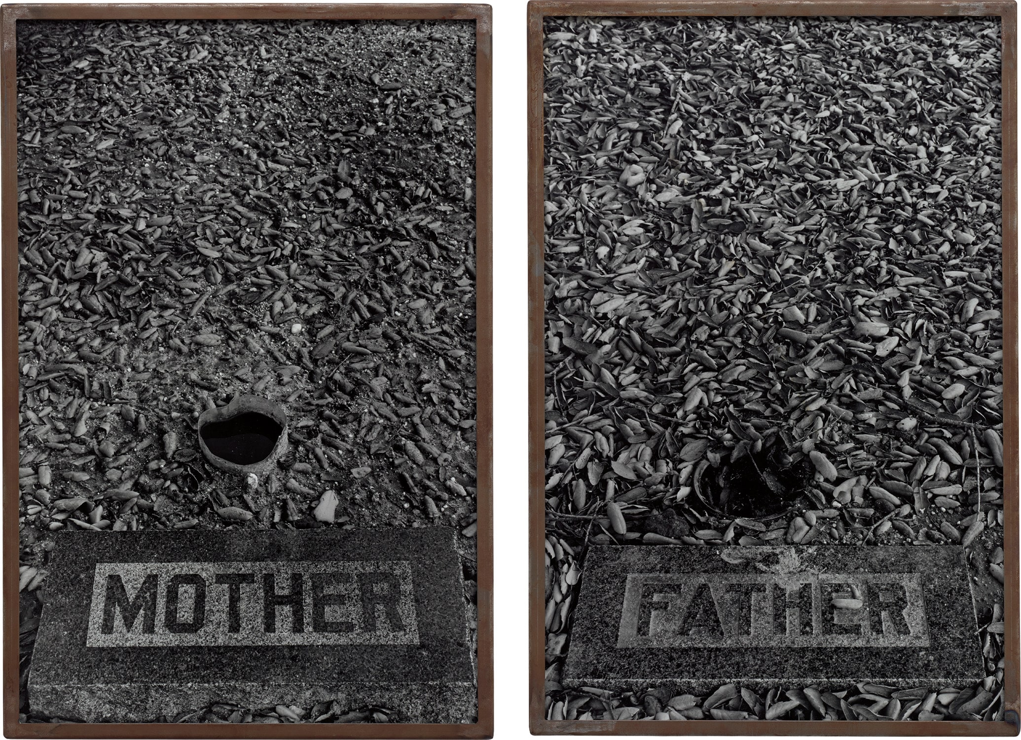 Sophie Calle — Les Tombes 'Mother, Father'