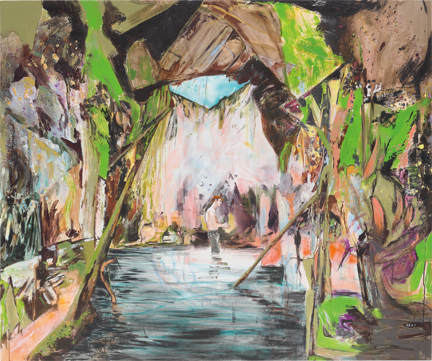 Hernan Bas — Wash Up (cave of enlightenment)