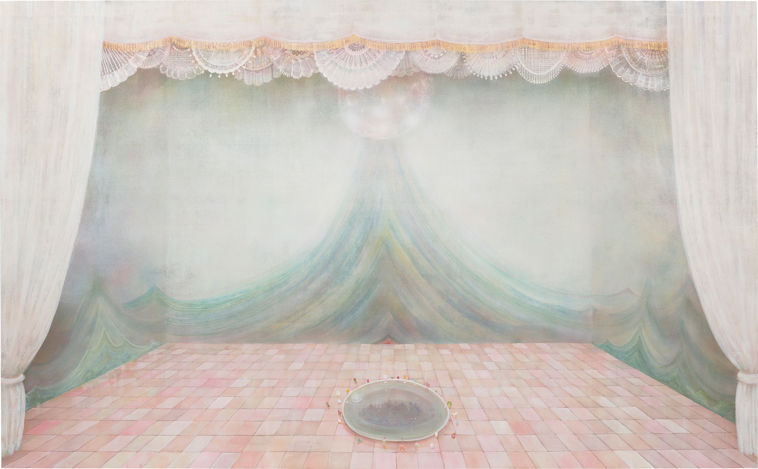 Julia Jacquette — White on White (Sixteen Wedding Dresses) III