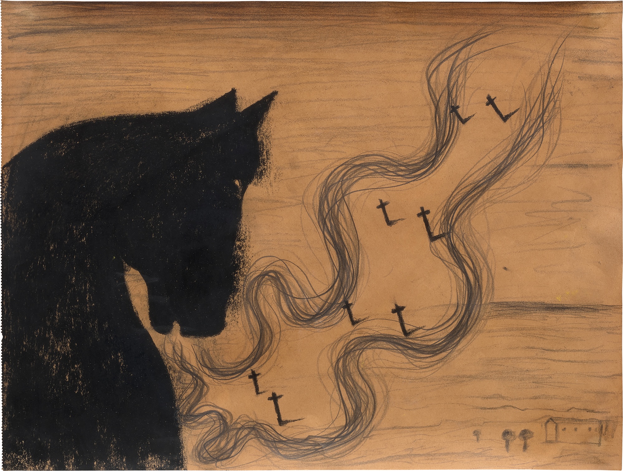 Enzo Cucchi — Il Respiro Dei Cavalli