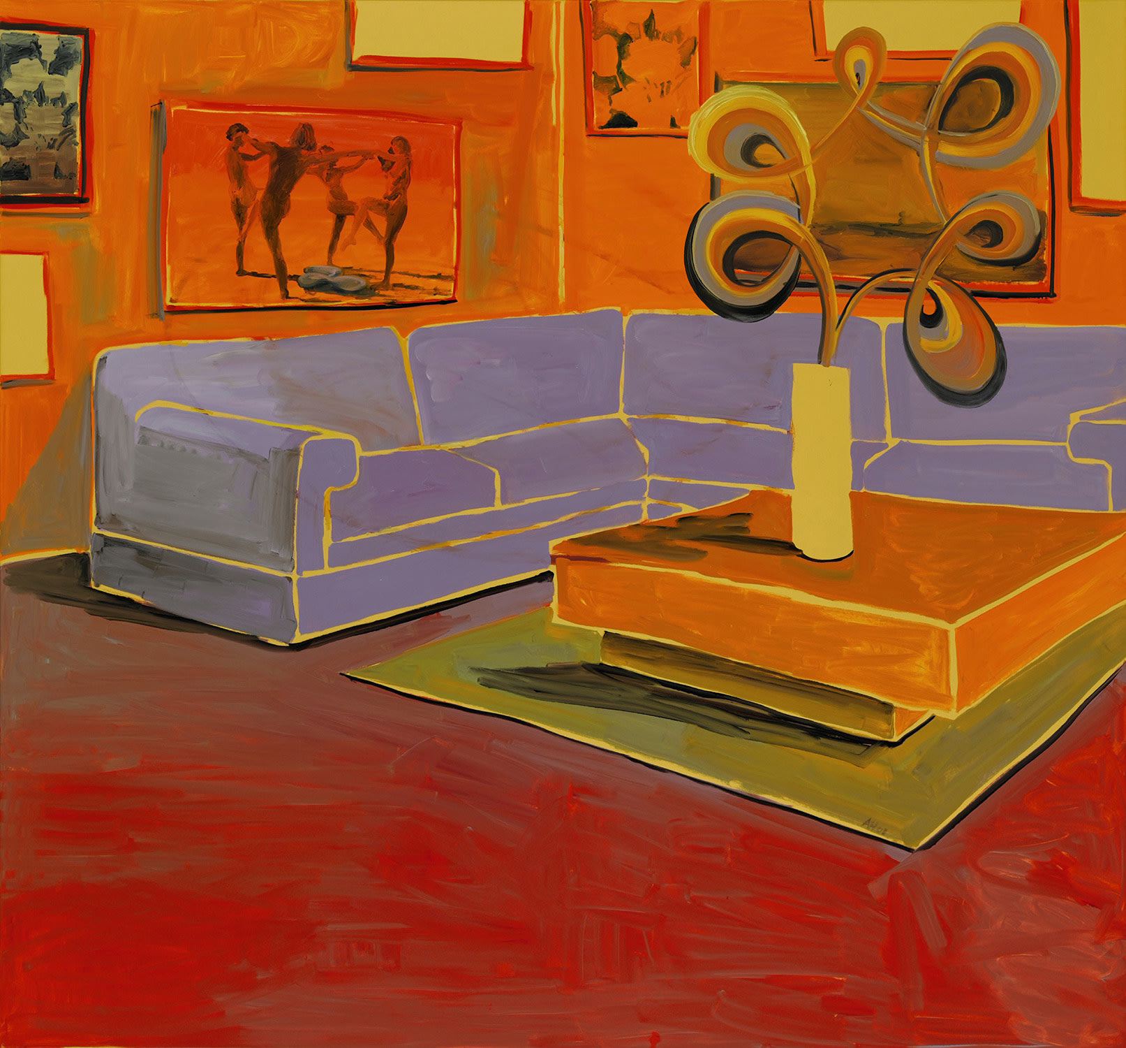 Anton Henning — Interieur No. 95