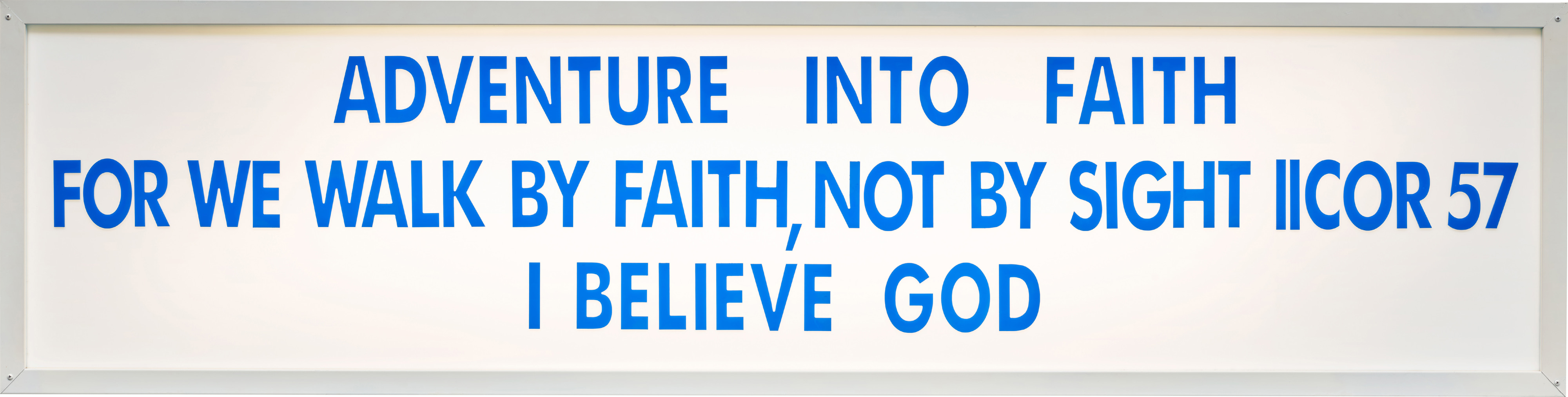 Sam Durant — Displaced Sign