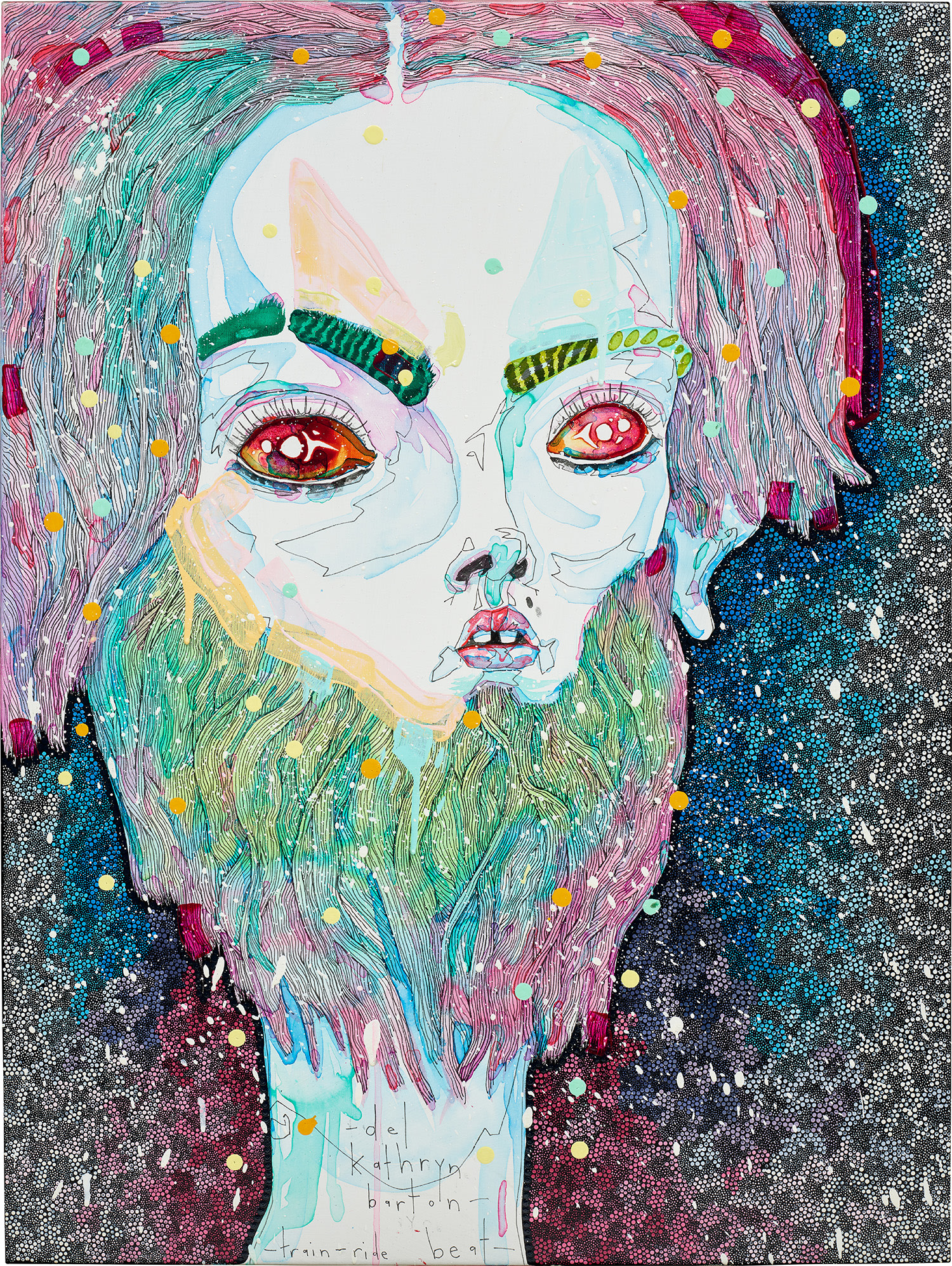 Del Kathryn Barton — Train Ride Beat