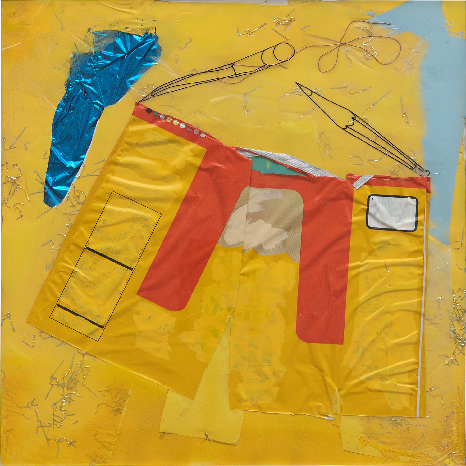 Alex Da Corte — Saturday (Buff Painting)