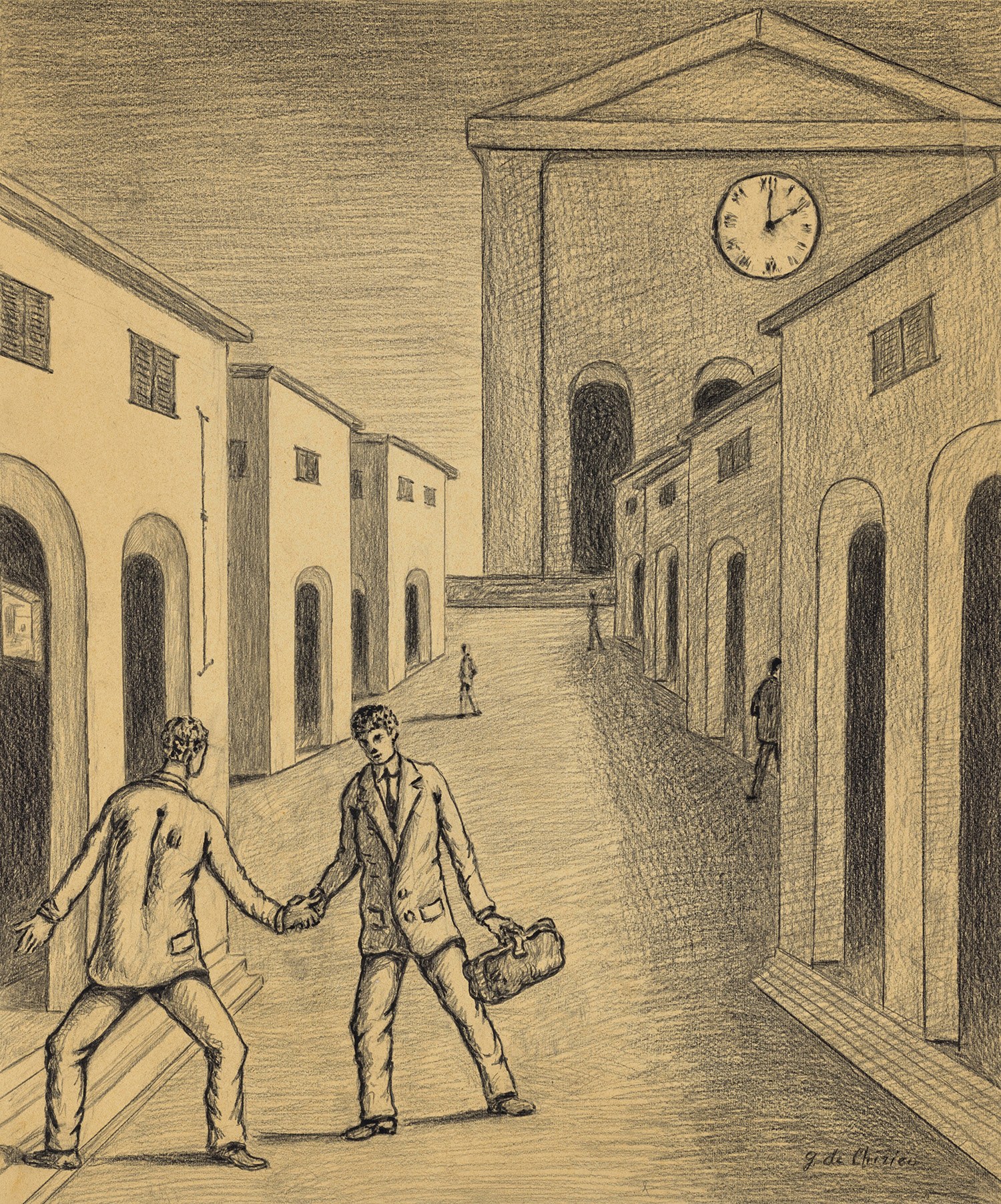 Giorgio de Chirico — La partenza dell’amico